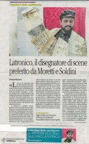 Il bravissimo Domenico Latronico - Scenografo Il bravissimo Domenico Latronico - Scenografo