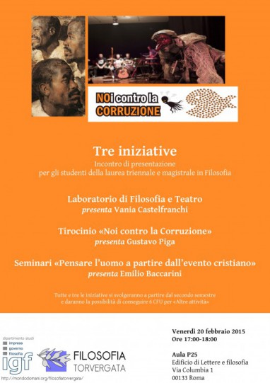 presentazione del percorso presentazione del percorso