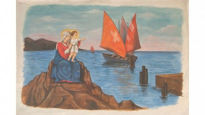 Dipinto della Madonna dei Marinai di Porto Salvo - simbolo ricorrente nella filmografia di Verderese Dipinto della Madonna dei Marinai di Porto Salvo - simbolo ricorrente nella filmografia di Verderese
