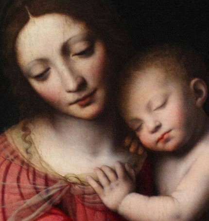 Madre e figlio * Bernardino Luini Madre e figlio * Bernardino Luini