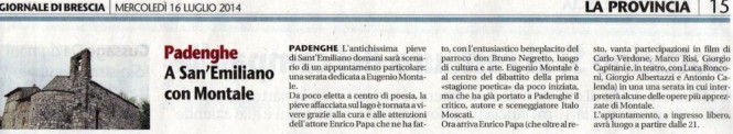 "io e Montale...oltre la parola" "io e Montale...oltre la parola"